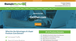 Desktop Screenshot of geither.com